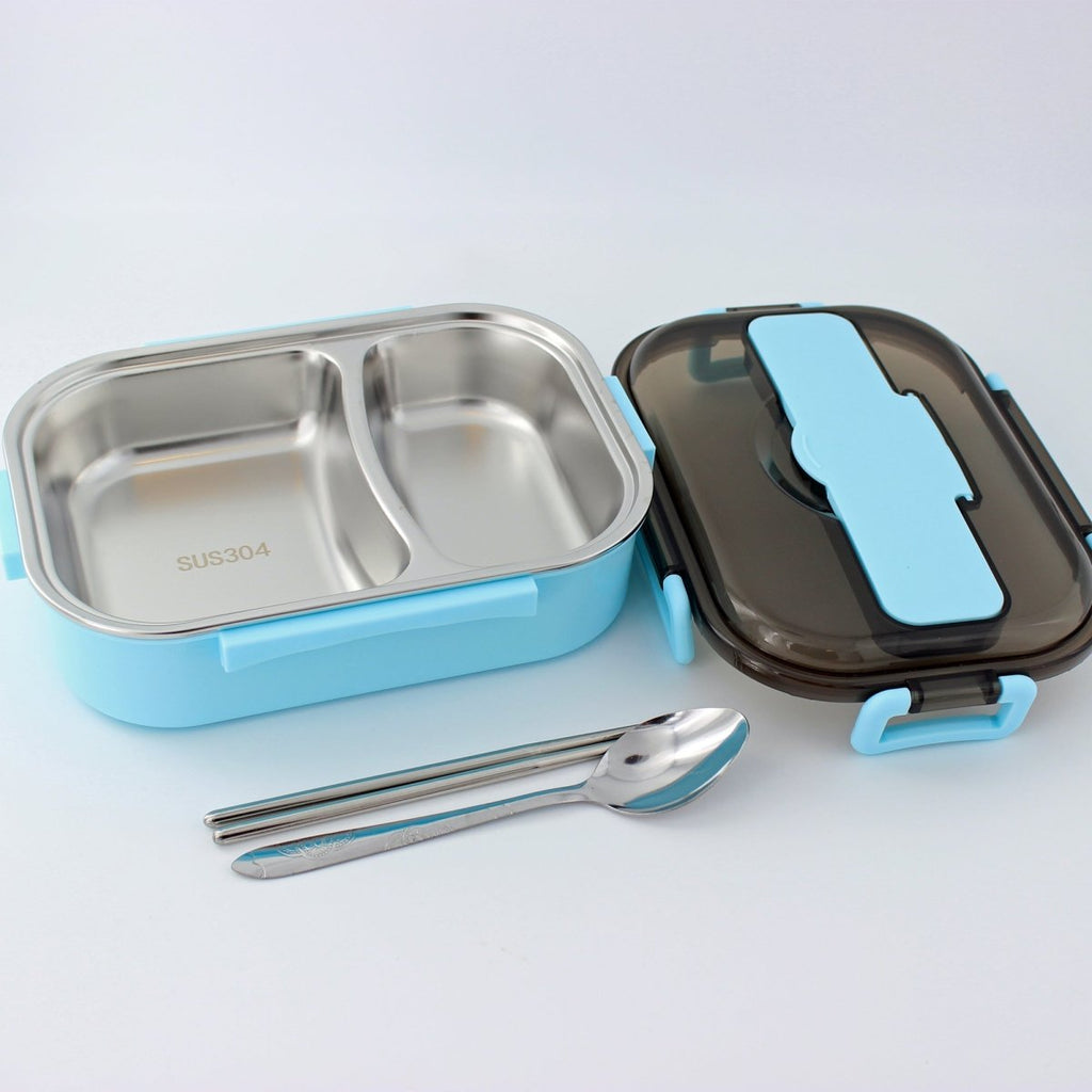 Bento Lunch Box – Includes Thermos Bag, Spoon &  Chopsticks