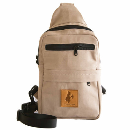 Large Canvas Crossbody Sling Bag for Men & Women | Umoja