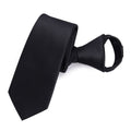 Zipper necktie Polyester Birthday Graduation Gifting Idea Adjustable Pre-Tied Neckwear