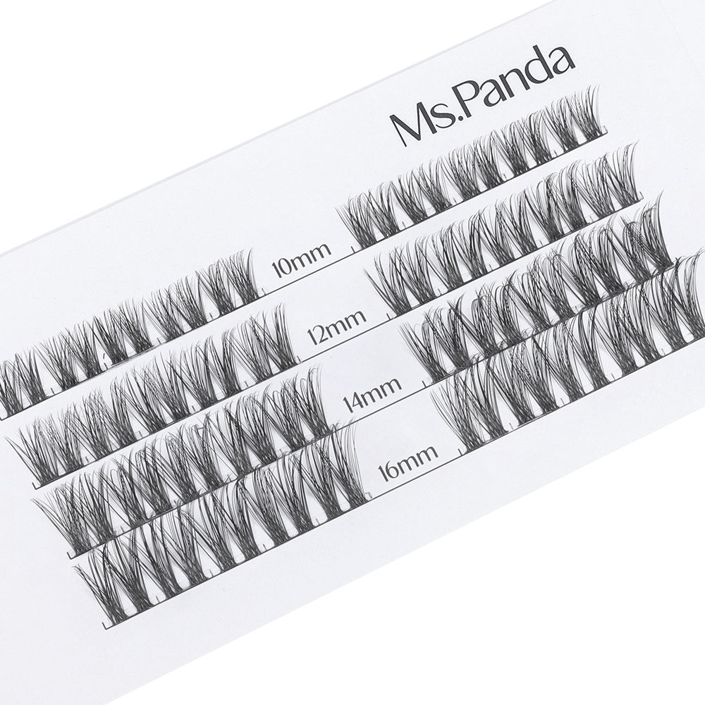 Ms. Panda Serenity DIY Lash Extension Kit - 10-16mm Mixed Clusters