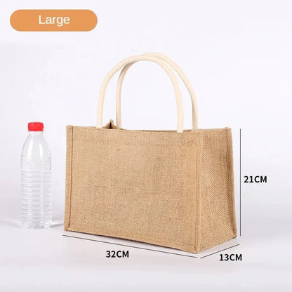 New Burlap Bag Multipurpose Burlap Hand Bags