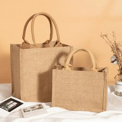 New Burlap Bag Multipurpose Burlap Hand Bags