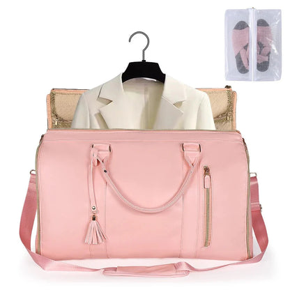 New Foldable Handbag Women's Travel Clothes Totes