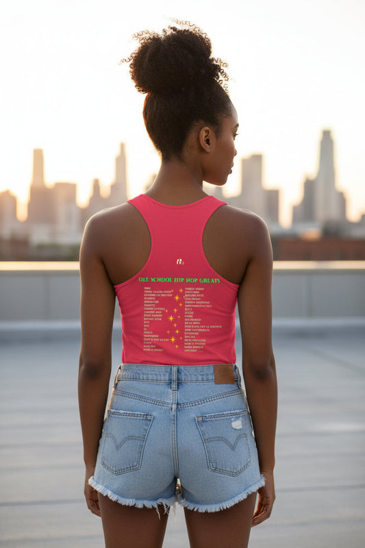 Homage to Hip Hop Racerback Tank Top for Women