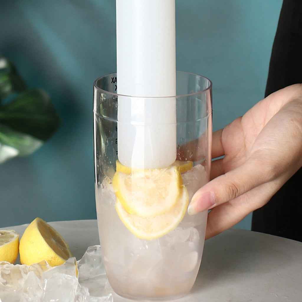 Cocktail Shaker Drink Mixer Food Grade Plastic Ergonomic Design Modern Home Bar Accessory Everyday Bartending Appliance
