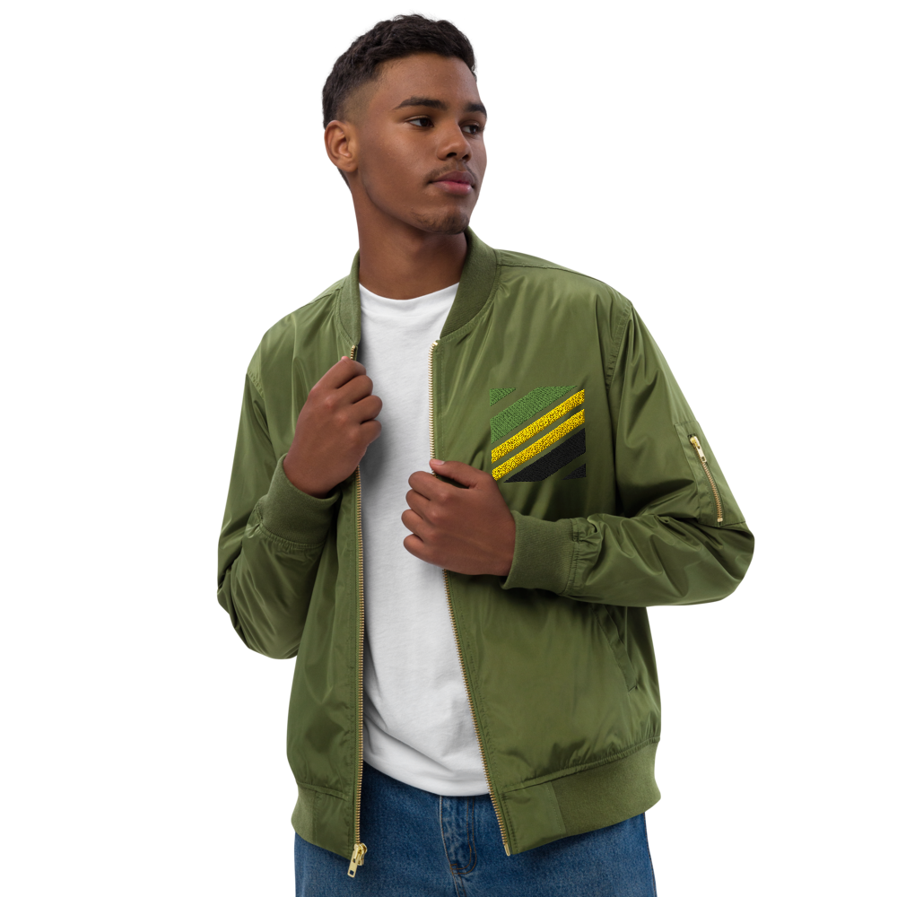 Jamaican Vibes Bomber Jacket