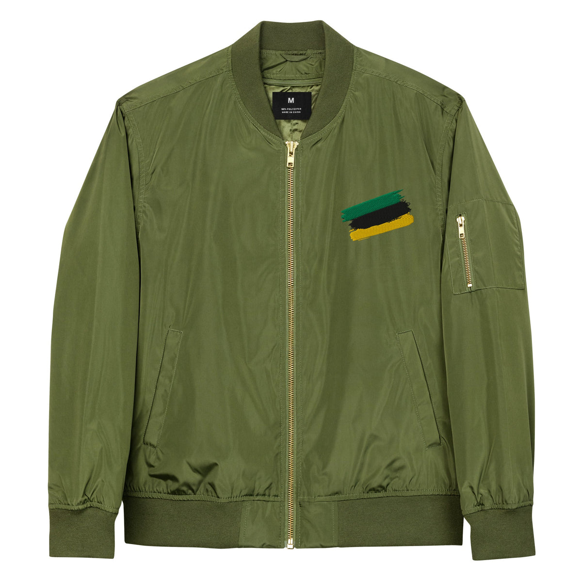 Jamaican Vibes Bomber Jacket