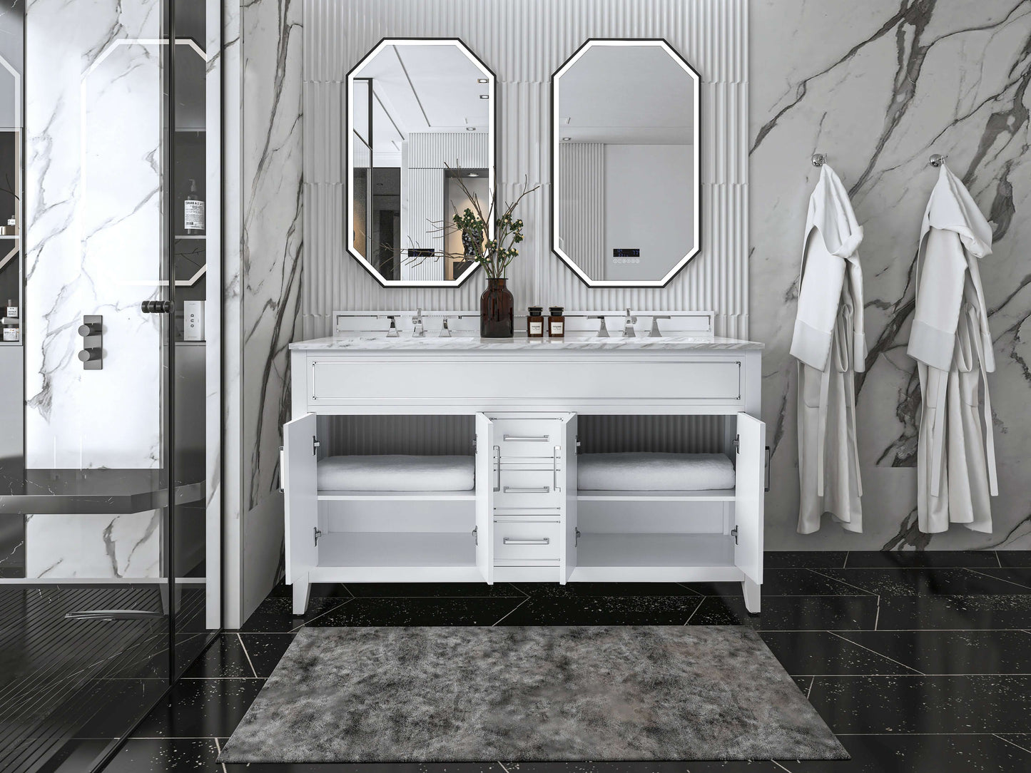 Aspen 60" Bath Vanity Set