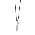 Recycled Bomb Pendant Necklace Upcycled Aluminum Peace Jewelry 1.9 In