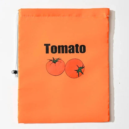 "Reusable Drawstring Produce Bags - Eco-Friendly Freshs Food Storage