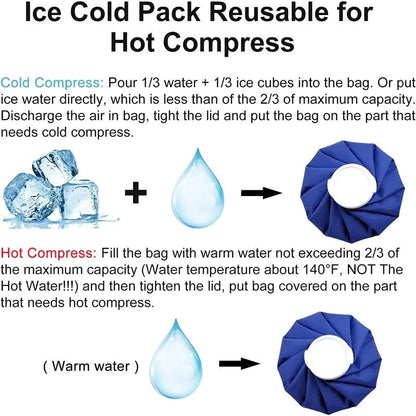 Reusable ice pack, post-exercise care