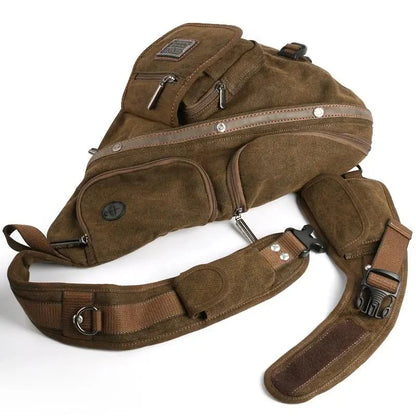 Ruil shoulder Retro Canvas  bag