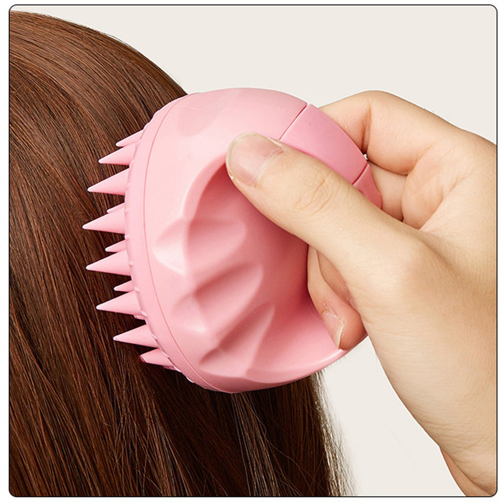 Shampoo Scalp Scrubber Brush for Shower and Hair Cleaning