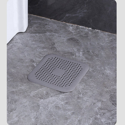Silicone Drain Hair Catcher – Square Sink Strainer with Suction