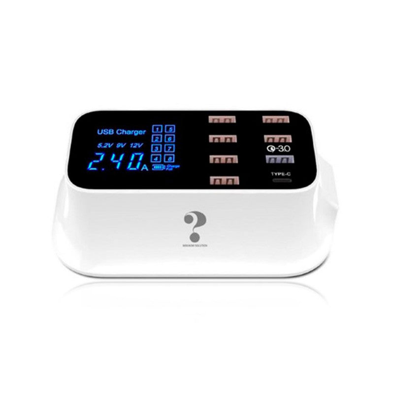 USB Rapid Charging Hub With Quick Charge 3.0 (8 Ports) (A19Q)