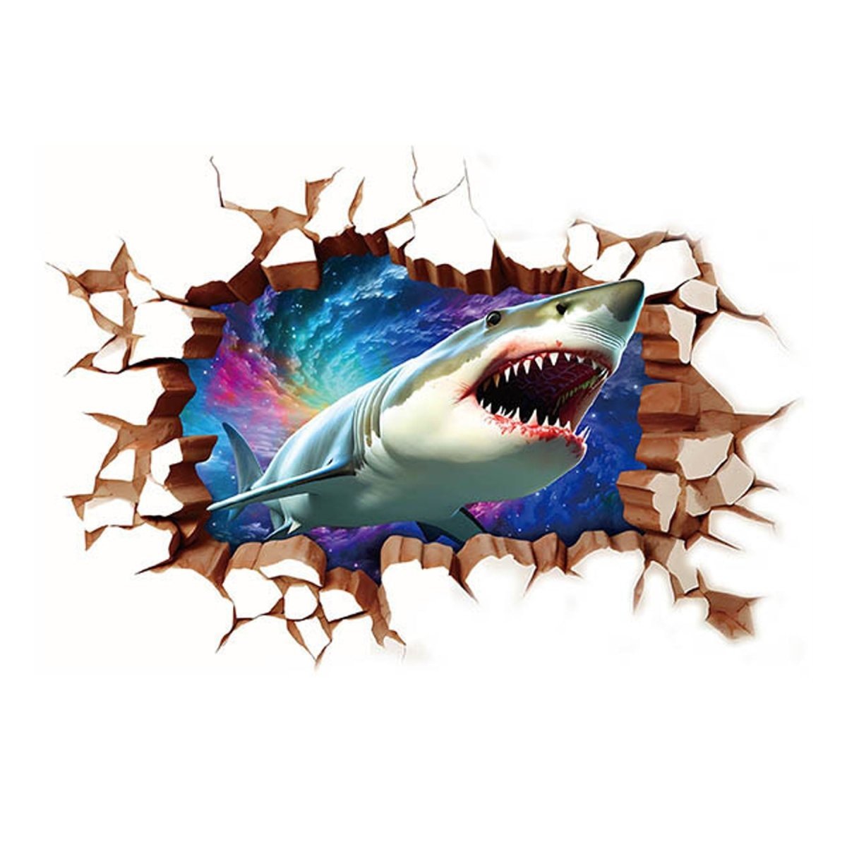 Red Cross & Shark Temporary Tattoos – Fun Party Body Art