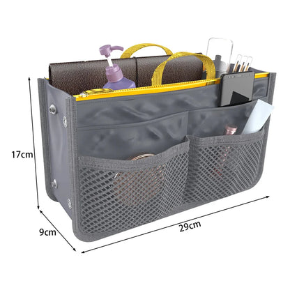 Travel Insert Handbag Organiser Nylon Bag