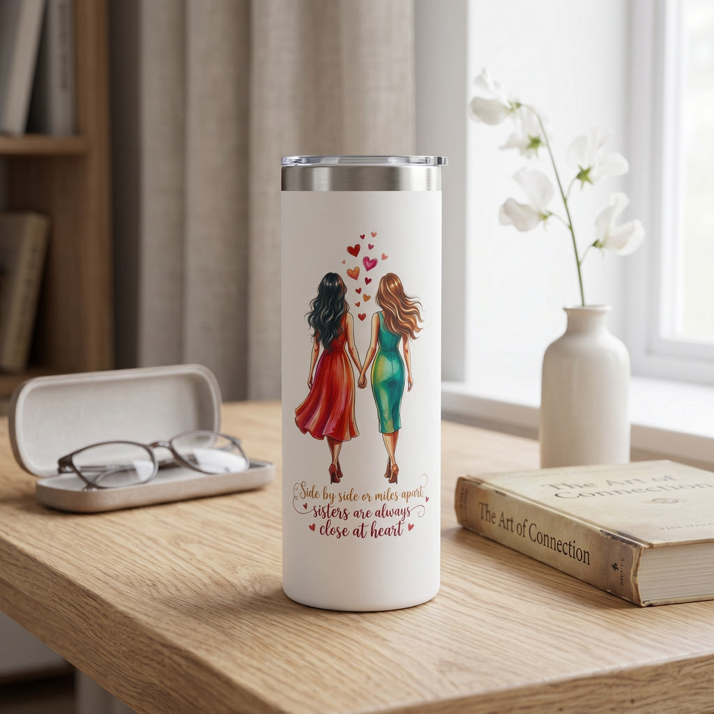 Unique Sister Gift 20oz Insulated Stainless Steel Travel Tumbler