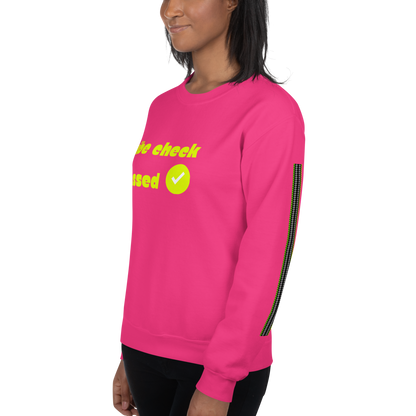 Check the Vibe Sweatshirt – “Vibe Check Passed”