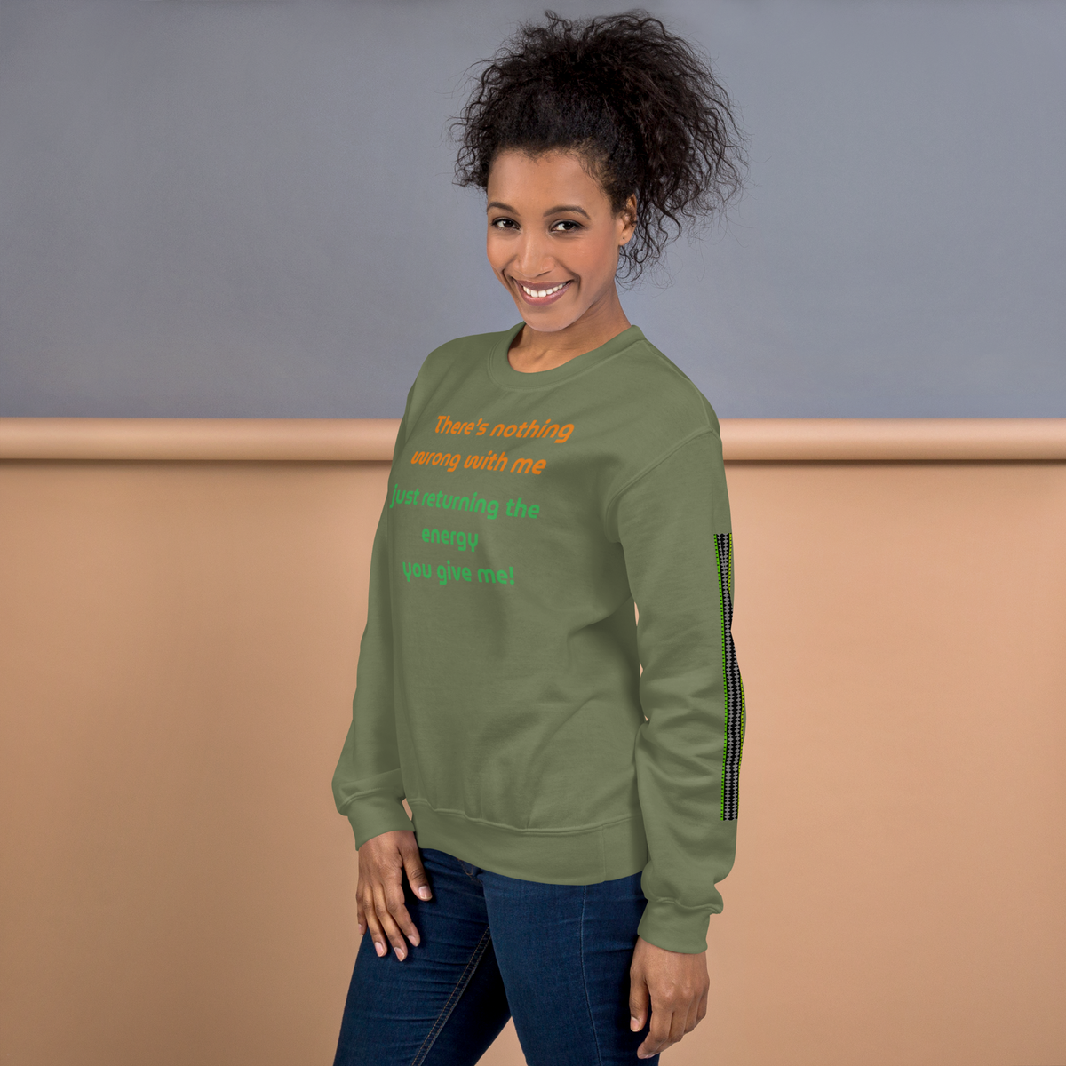 Matching Energy Unisex Crewneck Sweatshirt