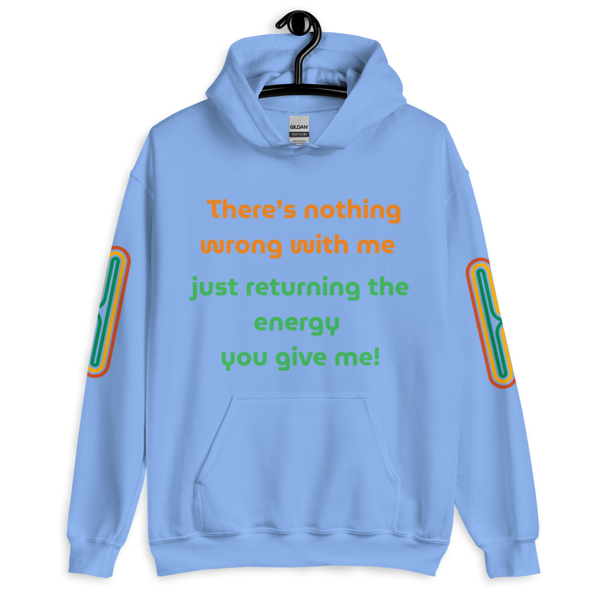 Matching Energy Unisex Hoodie (Orange)