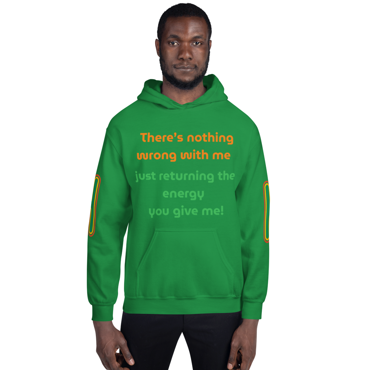 Matching Energy Unisex Hoodie (Orange)