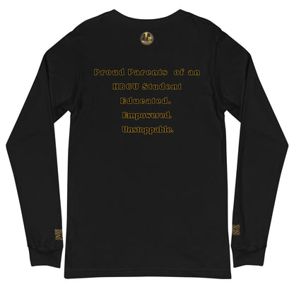 Proud HBCU Parents Unisex Long Sleeve Tee