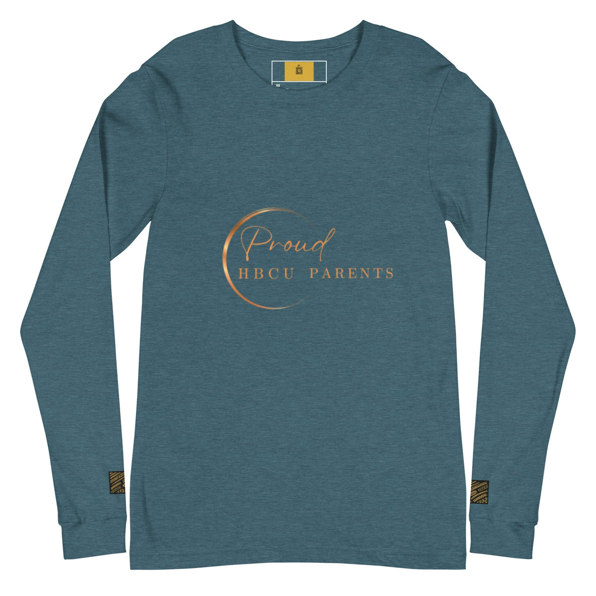 Proud HBCU Parents Unisex Long Sleeve Tee
