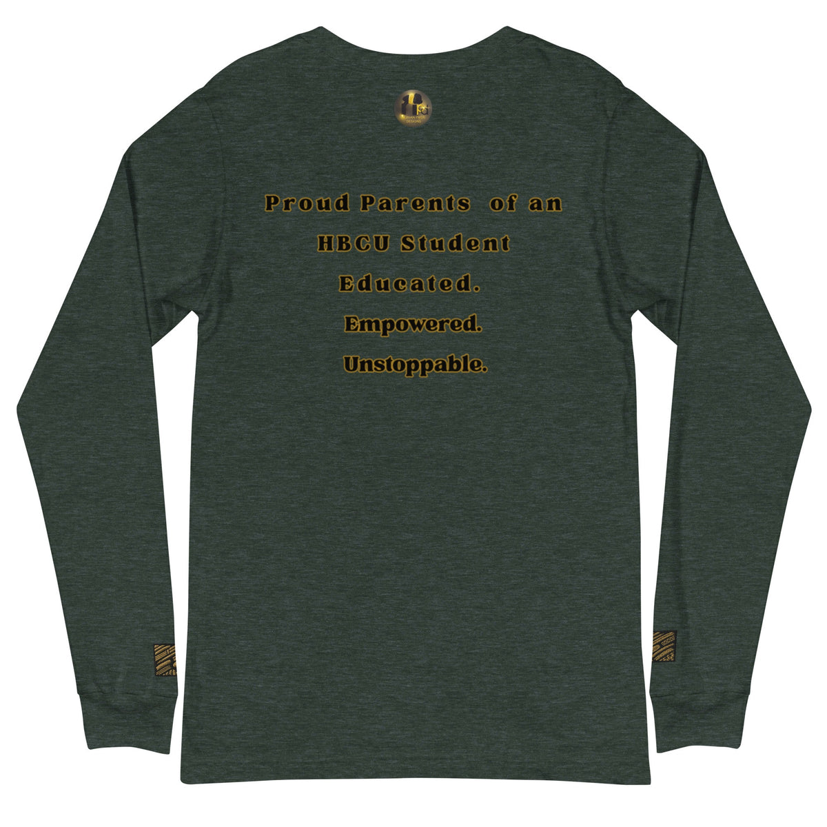 Proud HBCU Parents Unisex Long Sleeve Tee