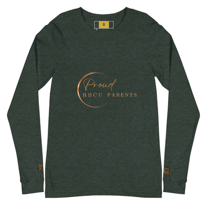 Proud HBCU Parents Unisex Long Sleeve Tee
