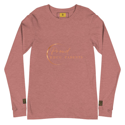 Proud HBCU Parents Unisex Long Sleeve Tee