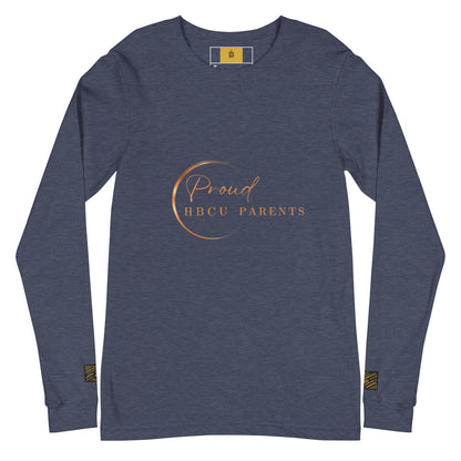 Proud HBCU Parents Unisex Long Sleeve Tee