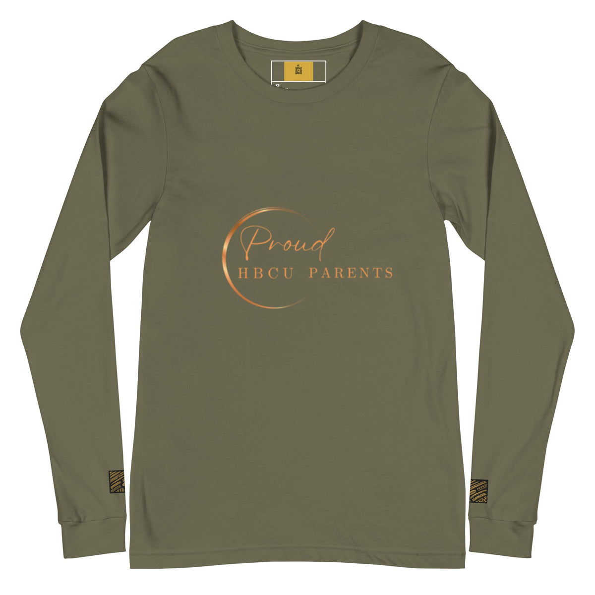 Proud HBCU Parents Unisex Long Sleeve Tee