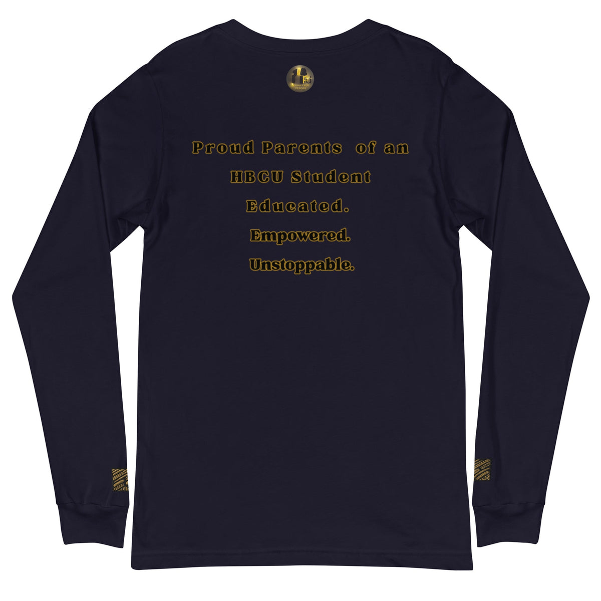 Proud HBCU Parents Unisex Long Sleeve Tee