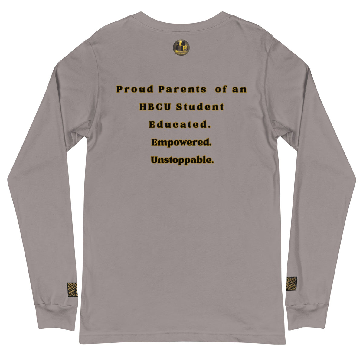 Proud HBCU Parents Unisex Long Sleeve Tee