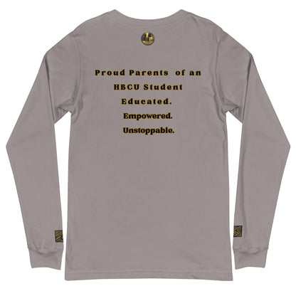Proud HBCU Parents Unisex Long Sleeve Tee