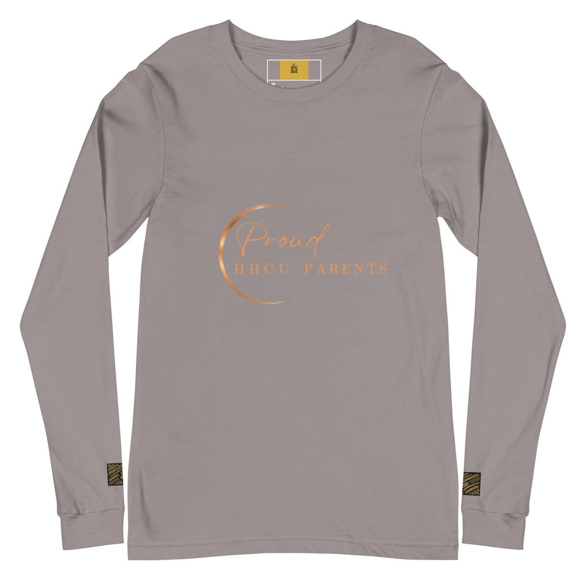 Proud HBCU Parents Unisex Long Sleeve Tee