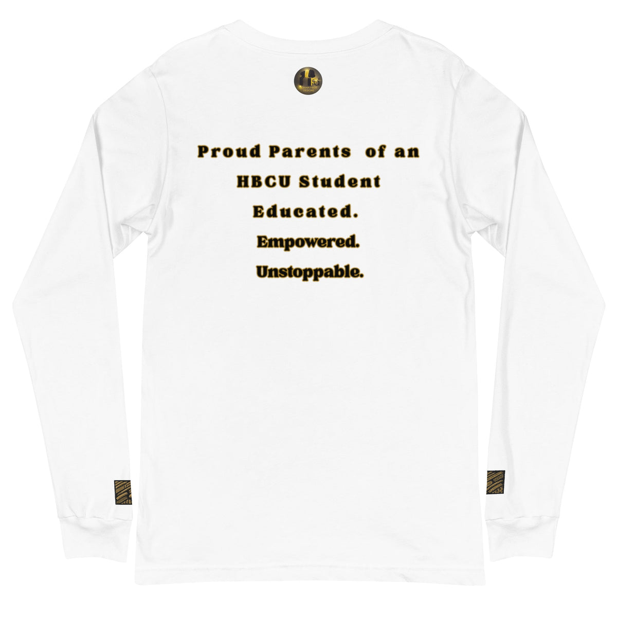 Proud HBCU Parents Unisex Long Sleeve Tee