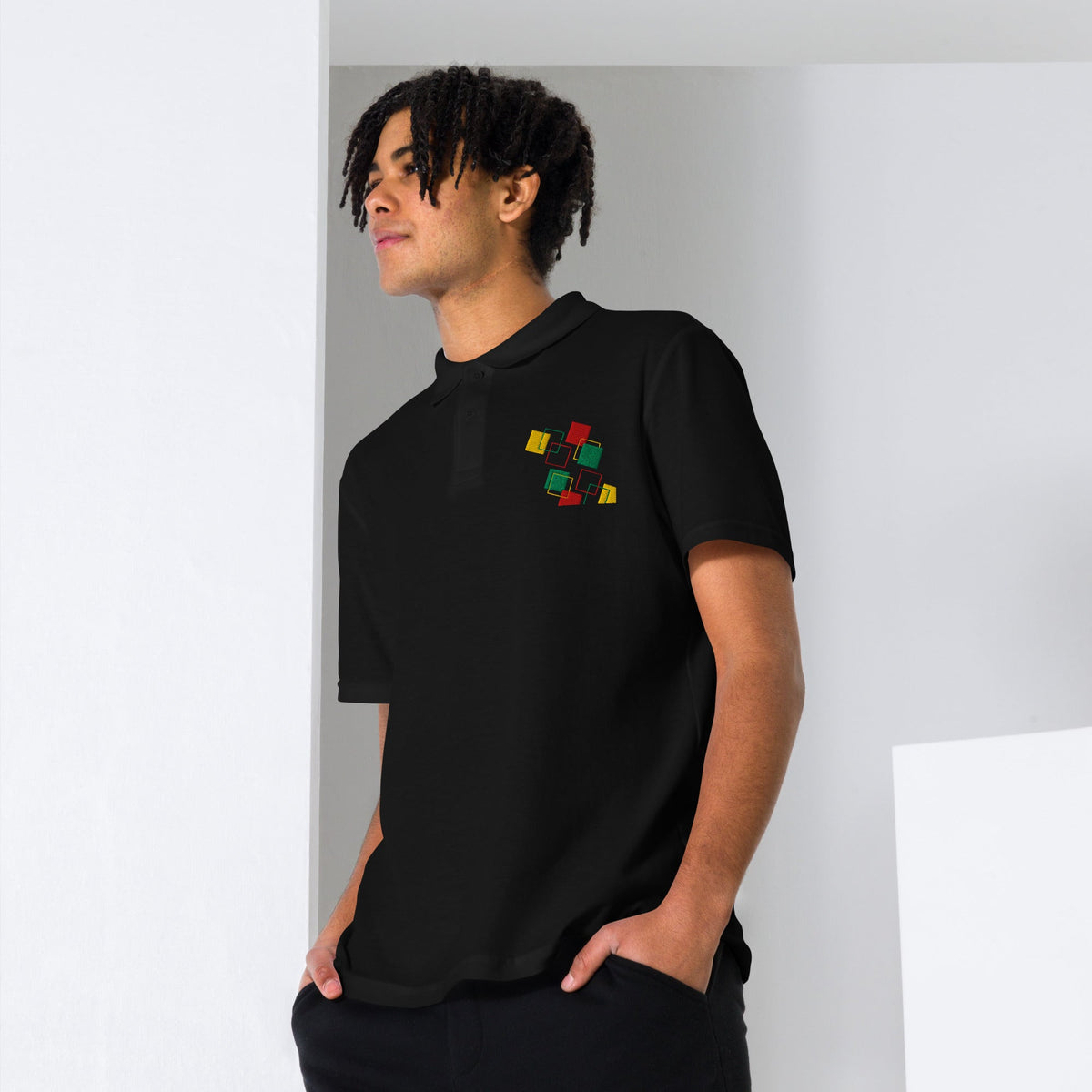 Pan-African Prestige Polo for Men
