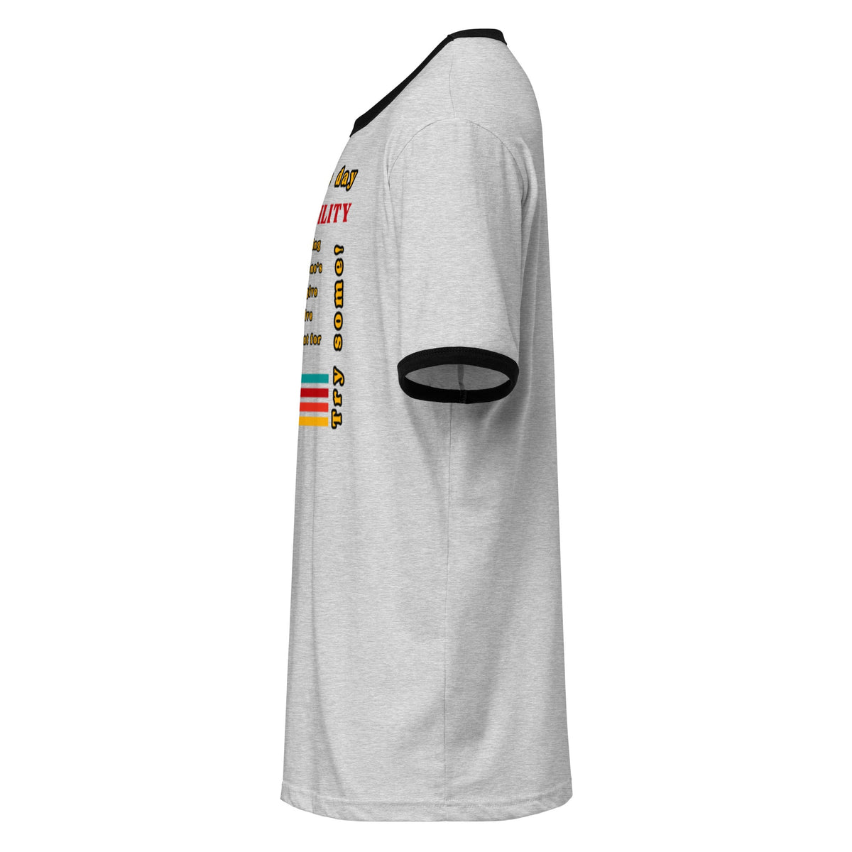 Accountability Retro Ringer Unisex Tee