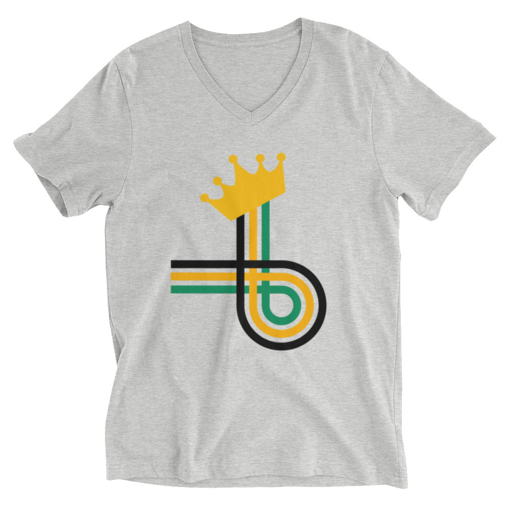 Crowned Path Men's V-Neck Tee