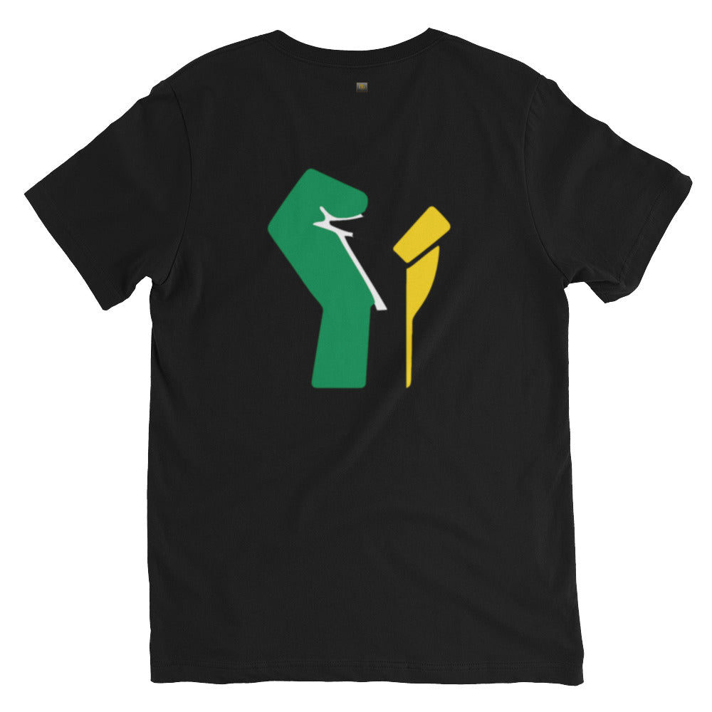 Crowned Path Men's V-Neck Tee