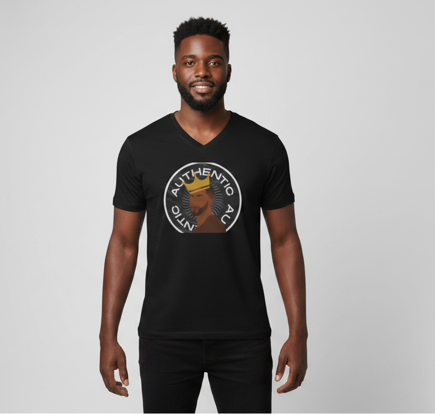 Built Different King Men's V-Neck Tee