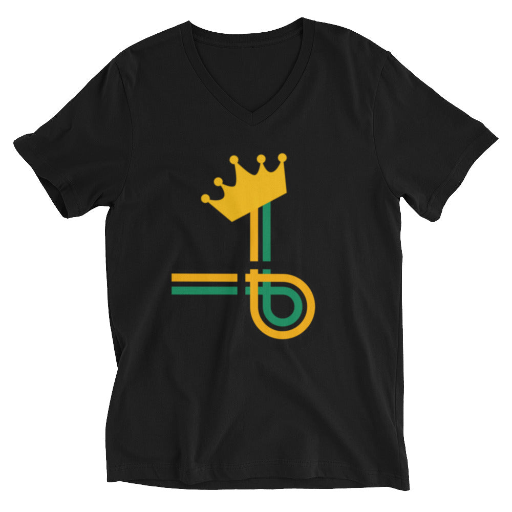 Crowned Path Men's V-Neck Tee