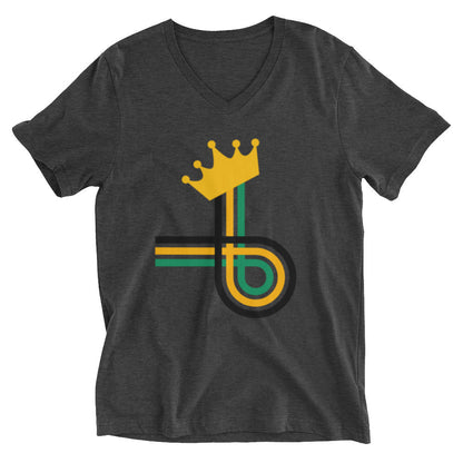 Crowned Path Men's V-Neck Tee