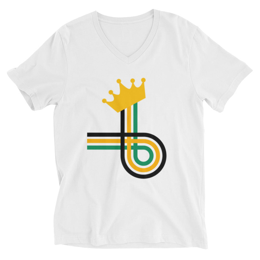 Crowned Path Men's V-Neck Tee