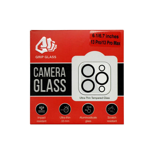 GRIP Tempered Glass Camera Lens Protector for Apple iPhone 13 Pro & 13 Pro Max