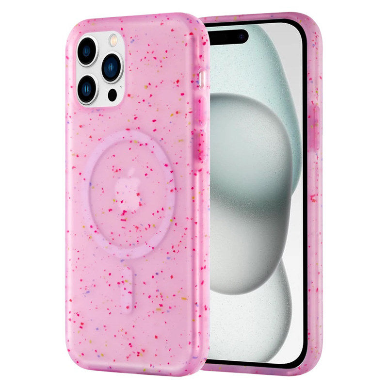 AMPD Jelly Confetti Soft Shell MagSafe Case for Apple iPhone 15 Pro Max