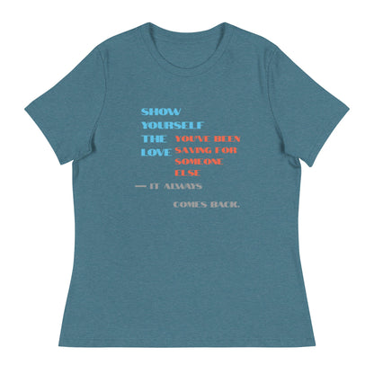 Love Yourself First Women's Tee