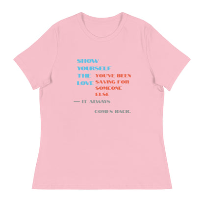 Love Yourself First Women's Tee